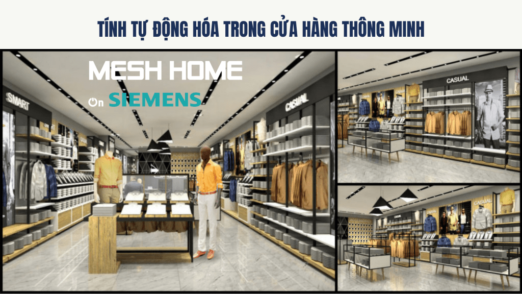Tự động hóa cửa hàng thông minh - Meshhome