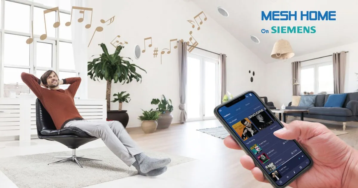 Hệ thống âm thanh thông minh trong ngôi nhà giúp bạn thư giãn tuyệt vời